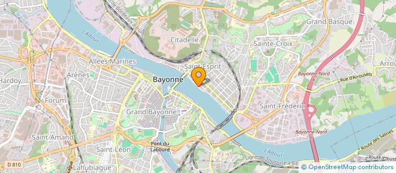 localisation de l'entreprise SCI BRUNE TERRE à BAYONNE