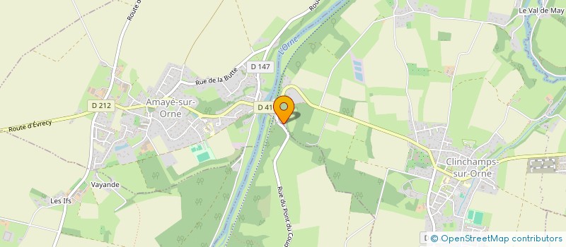 localisation de l'entreprise SCI BRUNEAU  LAIZE-CLINCHAMPS