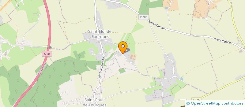 localisation de l'entreprise SCI BRUNEAU  SAINT-ELOI-DE-FOURQUES