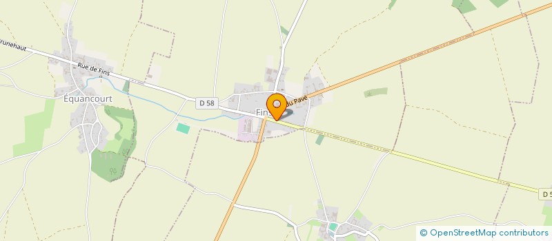 localisation de l'entreprise SCI BRUNEHAUT  FINS