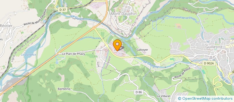 localisation de l'entreprise SCI BRUNEL  GUILLESTRE