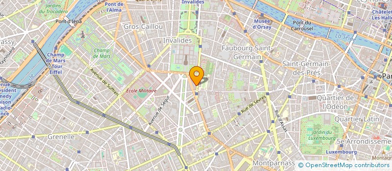 localisation de l'entreprise SCI BRUNEL  PARIS