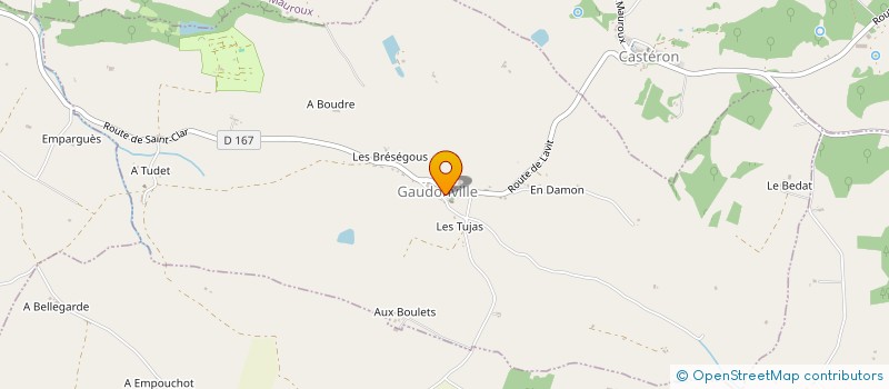 localisation de l'entreprise SCI BRUNEL FAUQUEMBERGUE  MAUROUX