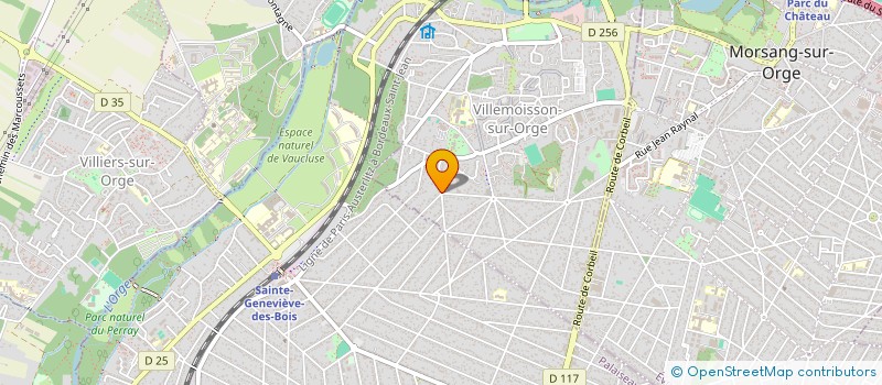 localisation de l'entreprise SCI BRUNELLA  VILLEMOISSON-SUR-ORGE