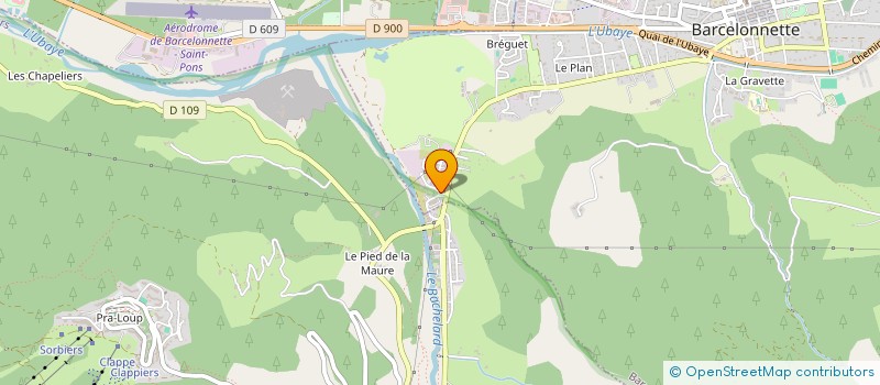 localisation de l'entreprise SCI BRUNET à BARCELONNETTE