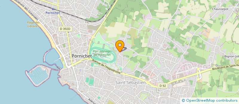 localisation de l'entreprise SCI BRUNET à PORNICHET