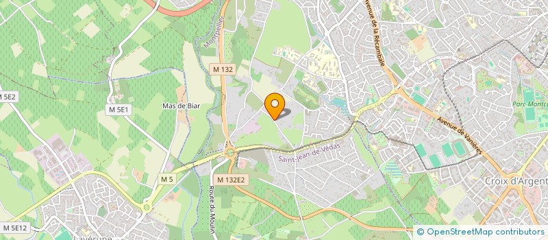 localisation de l'entreprise SCI BRUNET à MONTPELLIER