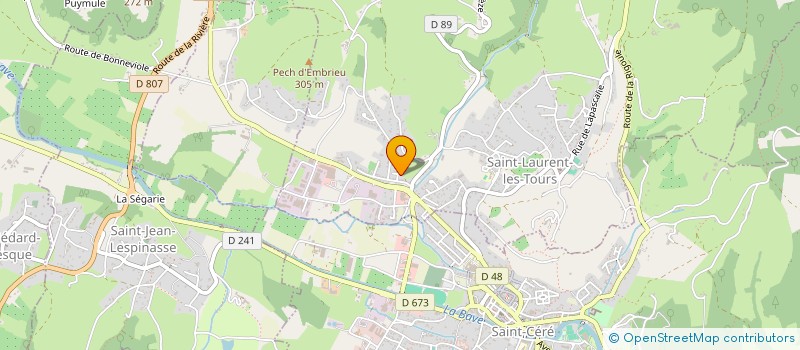 localisation de l'entreprise SCI BRUNET IMMO  SAINT-LAURENT-LES-TOURS