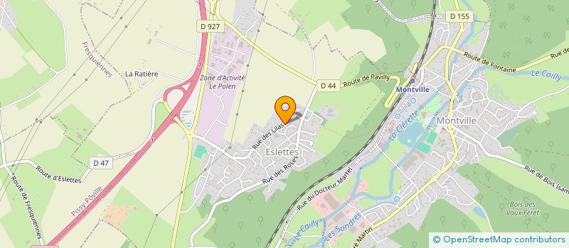 localisation de l'entreprise SCI BRUNI  ESLETTES