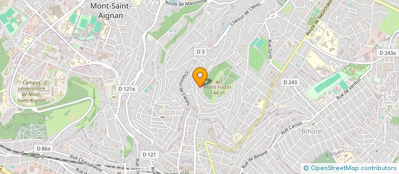 localisation de l'entreprise SCI BRUNICART  BOIS-GUILLAUME