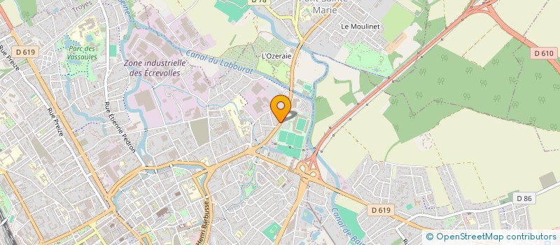 localisation de l'entreprise SCI BRUNISA à TROYES