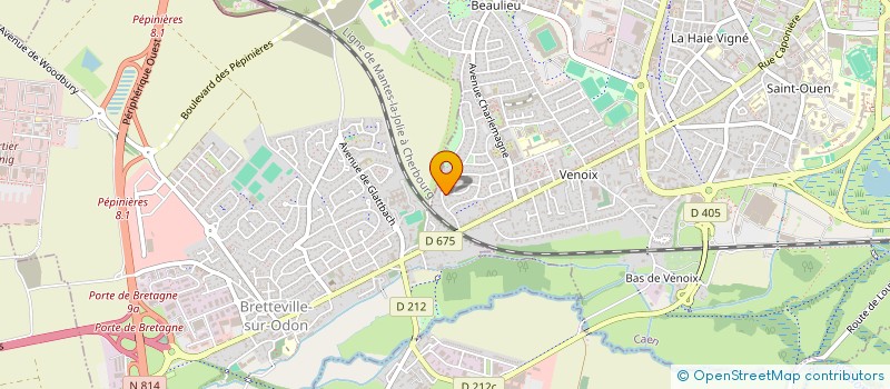 localisation de l'entreprise SCI BRUNNER à CAEN