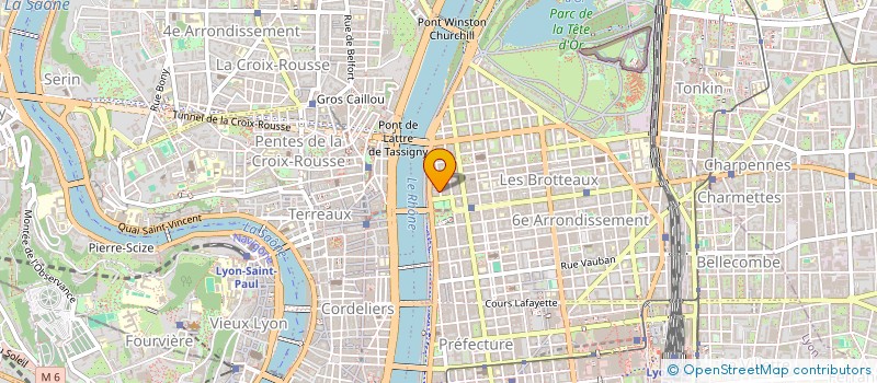 localisation de l'entreprise SCI BRUNO.A  LYON