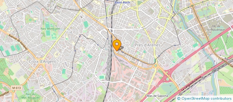 localisation de l'entreprise SCI BRUNO ET FILS à MONTPELLIER