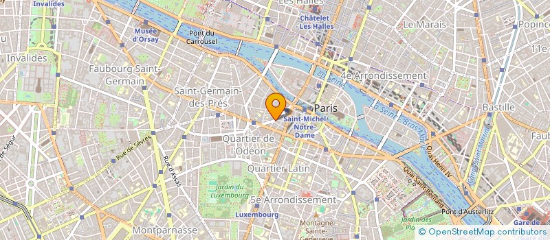 localisation de l'entreprise SCI BRUNO LES ACACIAS  PARIS