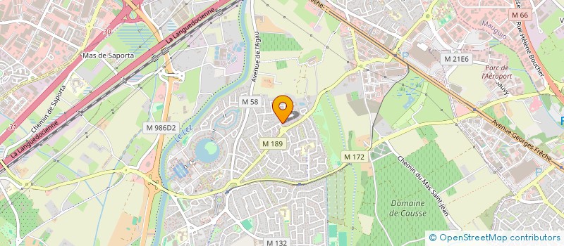 localisation de l'entreprise SCI BRUNO MIALON à LATTES