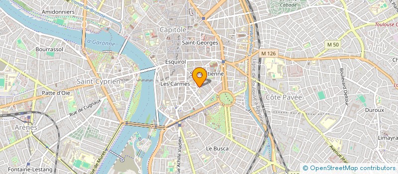 localisation de l'entreprise SCI BRUNO PERCHEPINTE à TOULOUSE