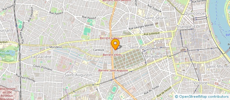 localisation de l'entreprise SCI BRUNO ROLLIN  BORDEAUX