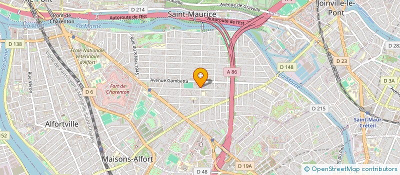 localisation de l'entreprise SCI BRUNOT à MAISONS-ALFORT