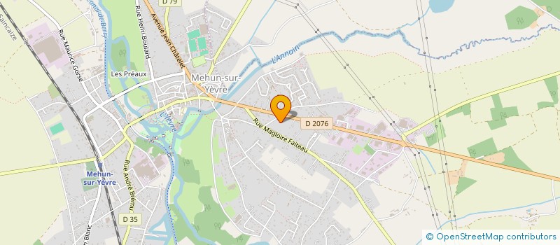 localisation de l'entreprise SCI BRUNTRUCKS  MEHUN-SUR-YEVRE