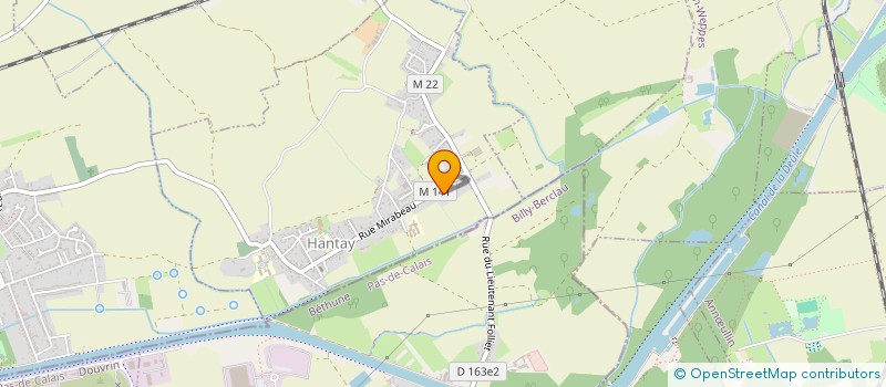 localisation de l'entreprise SCI BRUSC à HANTAY