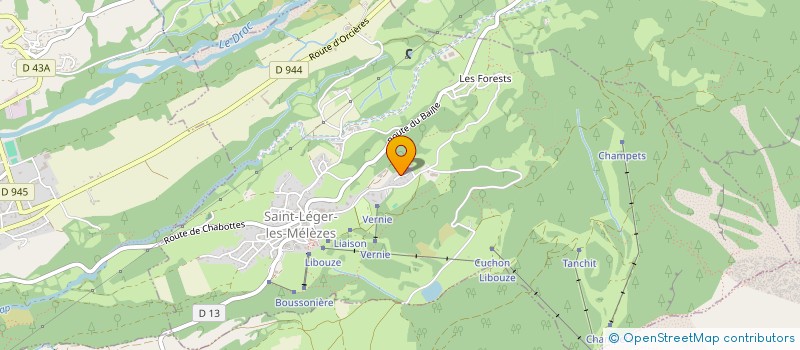 localisation de l'entreprise SCI BRUSCANOU  SAINT-LEGER-LES-MELEZES