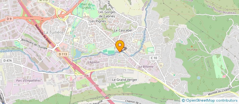 localisation de l'entreprise SCI BRUSER à VITROLLES