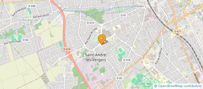 localisation de l'entreprise SCI BRUSSEL  SAINT-ANDRE-LES-VERGERS