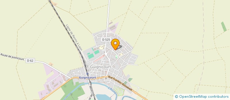 localisation de l'entreprise SCI BRUSSELLES  VILLENEUVE-SUR-AISNE