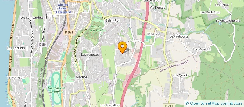 localisation de l'entreprise SCI BRUTASIN  MOUXY