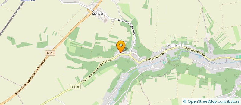 localisation de l'entreprise SCI BRUTIN  MORIGNY-CHAMPIGNY