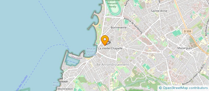 localisation de l'entreprise SCI BRUTUS à MARSEILLE
