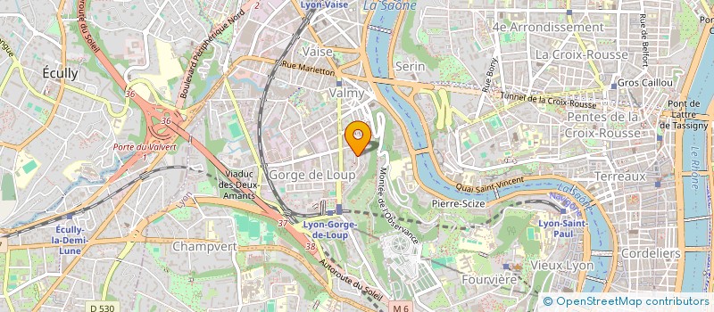 localisation de l'entreprise SCI BRUVAL DEUX  LYON