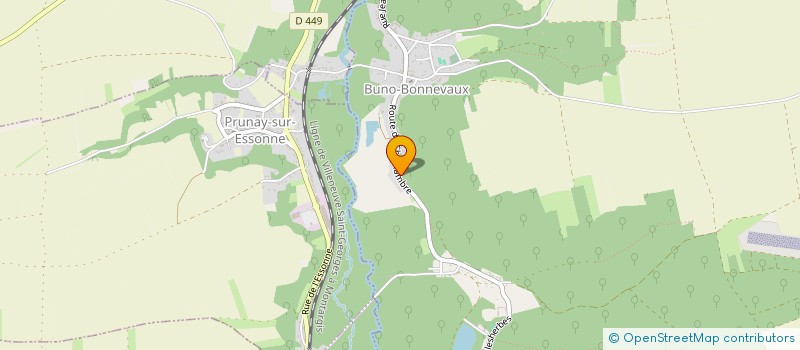 localisation de l'entreprise SCI BRUWIER  BUNO-BONNEVAUX