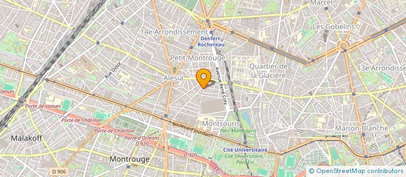 localisation de l'entreprise SCI BRUYAS INVESTISSEMENTS  PARIS