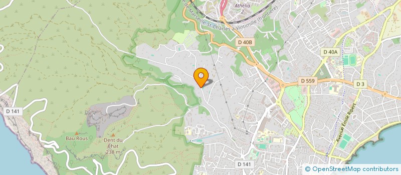 localisation de l'entreprise SCI BRUYES  LA CIOTAT