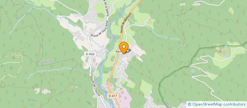 localisation de l'entreprise SCI BRV  LE SYNDICAT