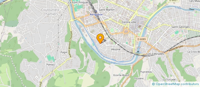 localisation de l'entreprise SCI BRY à PERIGUEUX