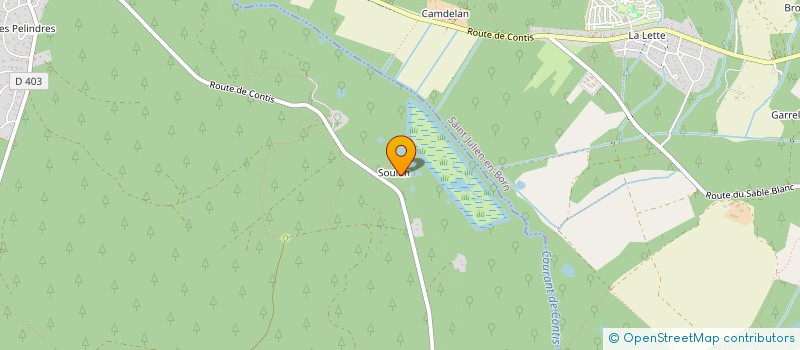 localisation de l'entreprise SCI BRYAN  LIT-ET-MIXE