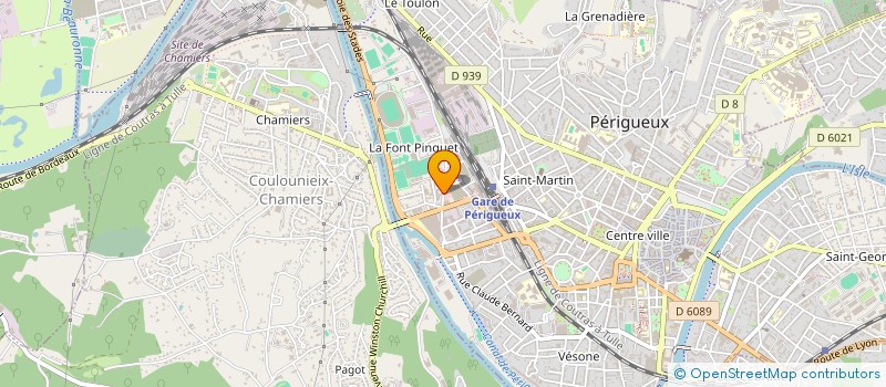 localisation de l'entreprise SCI BRYFA à PERIGUEUX