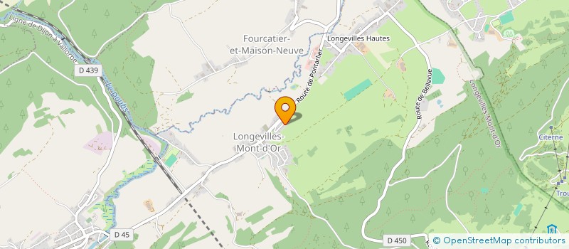 localisation de l'entreprise SCI BRYON  LONGEVILLES-MONT-D'OR