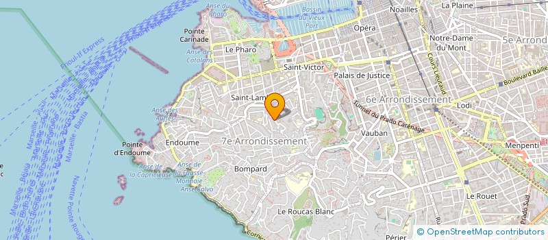 localisation de l'entreprise SCI BS à MARSEILLE