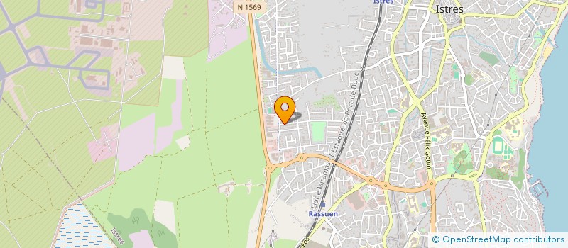 localisation de l'entreprise SCI BS IMMO  ISTRES