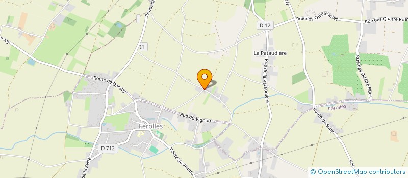 localisation de l'entreprise SCI BS IMMOBILIER à JARGEAU