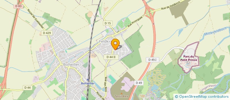 localisation de l'entreprise SCI BS INVESTISSEMENT  FELDKIRCH