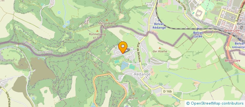 localisation de l'entreprise SCI BS2  REDANGE