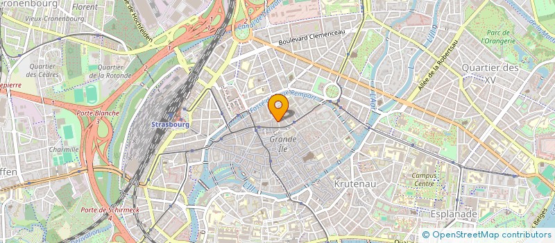 localisation de l'entreprise SCI BS4  STRASBOURG