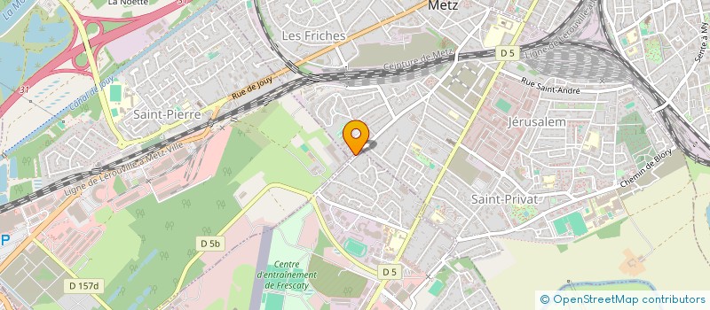 localisation de l'entreprise SCI BSB 1 à MONTIGNY-LES-METZ