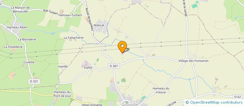 localisation de l'entreprise SCI BSC  SAINT-GERMAIN-LE-GAILLARD