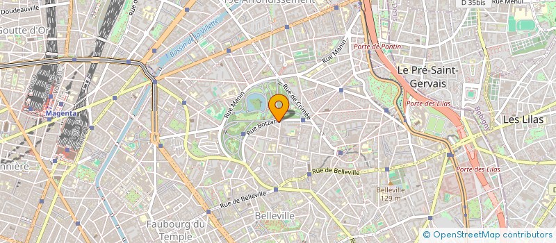 localisation de l'entreprise SCI BSD VITRY  PARIS